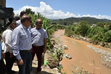 Unas 9 mil tareas afectadas por lluvias en Tireo, señala Agricultura