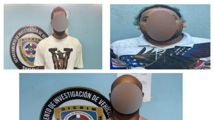 Policía Nacional desmantela banda dedicada al robo de vehículos en Gran Santo Domingo y San Cristóbal Policía Nacional desmantela banda dedicada al robo de vehículos en Gran Santo Domingo y San Cristóbal