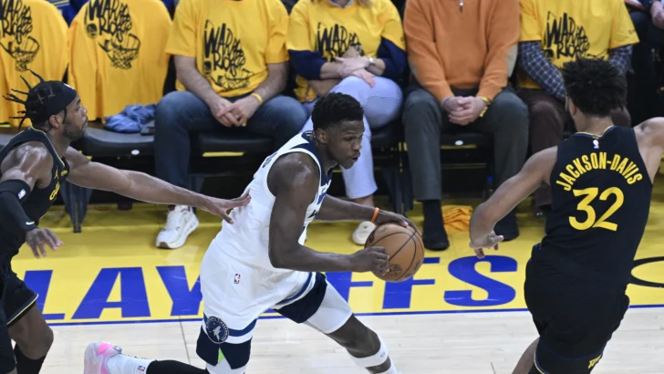 Anthony Edwards lidera a los Timberwolves a su tercer triunfo frente a los Warriors Anthony Edwards lidera a los Timberwolves a su tercer triunfo frente a los Warriors