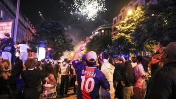 Celebraciones por el paso del PSG a la final de Liga de Campeones dejan tres heridos y 47 detenidos