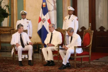 Abinader recibe cartas credenciales de siete nuevos embajadores Abinader recibe cartas credenciales de siete nuevos embajadores