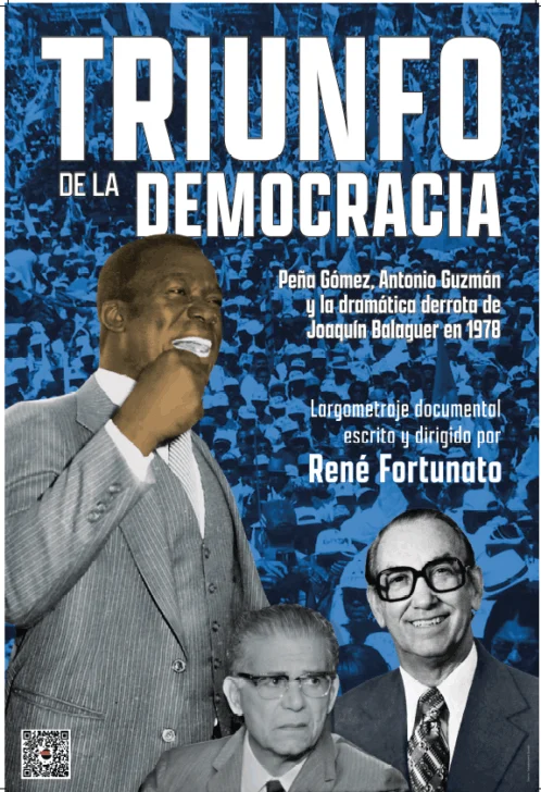 René Fortunato anuncia 'Triunfo de la democracia', documental sobre la derrota de Balaguer en 1978