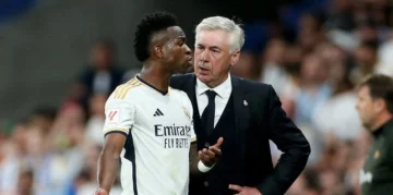 Ancelotti y Vinícius Jr. se reencuentran en el Maracaná Ancelotti y Vinícius Jr. se reencuentran en el Maracaná