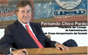  Fernando Chico Pardo, encabeza grupo ASUR