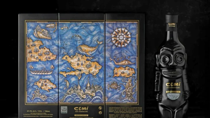 Cemí Ron Dominicano debuta con diseño de inspiración taína