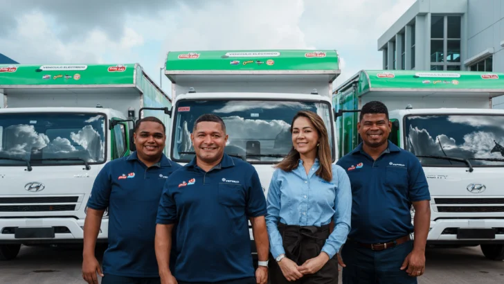 PepsiCo incorpora 27 camiones eléctricos a su flota vehicular en República Dominicana