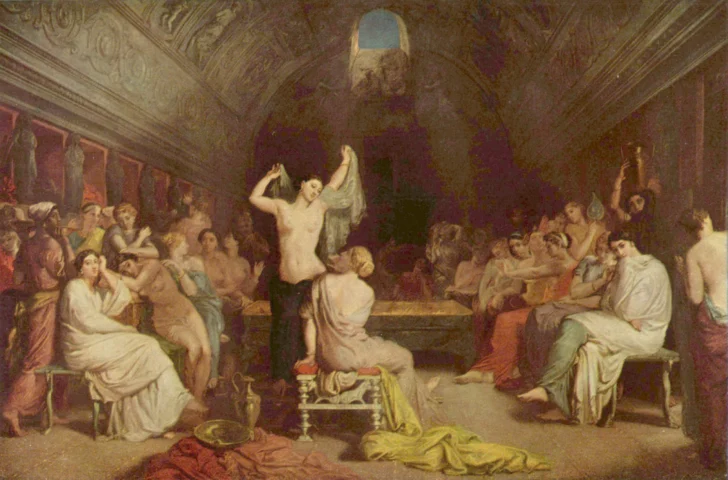  Das Dampfbad 1853.