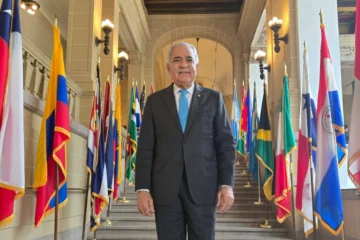 Fausto Liz asiste a la toma de posesión de Albert Ramdin, nuevo secretario General de la OEA