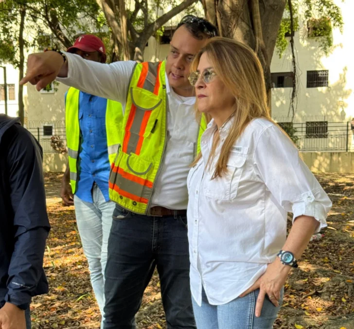 Carolina Mejía supervisa trabajos preventivos ante efectos de la vaguada