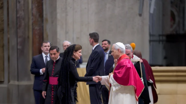 La vicepresidenta Raquel Peña representó al Gobierno en primera misa papal de León XIV La vicepresidenta Raquel Peña representó al Gobierno en primera misa papal de León XIV