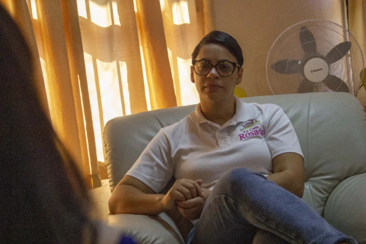  Directora ejecutiva de Casa Rosada, Yohaida Fermín. Foto: Osmil Crooke. ACENTO