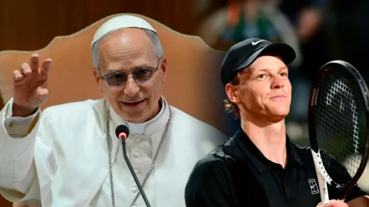 León XIV recibió al tenista italiano y número uno del mundo, Jannik Sinner