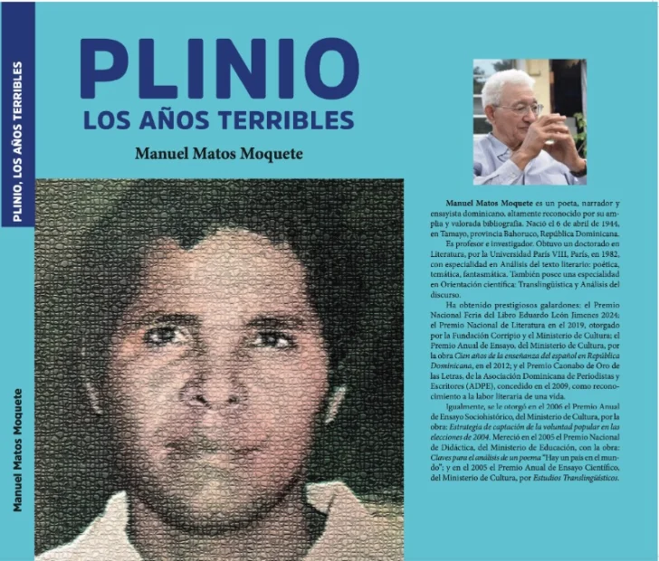 'Plinio. Los años terribles', de Manuel Matos Moquete