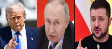 Entre misiles que van y vienen, Trump tacha a Putin de loco y de bocón a Zelenski