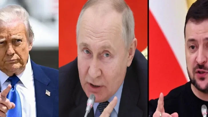 Entre misiles que van y vienen, Trump tacha a Putin de loco y de bocón a Zelenski