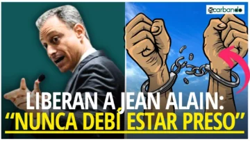 Escarbando: Le quitan grillete y arresto domiciliario a Jean Alain Rodríguez