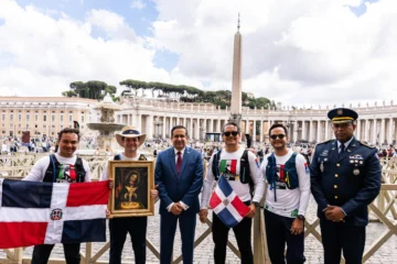 La Virgen de la Altagracia llega al Vaticano tras peregrinación de 200 kilómetros