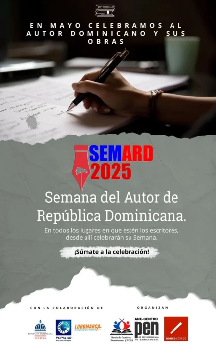 En varios países y en ciudades dominicanas inicia la semana del autor de la República Dominicana