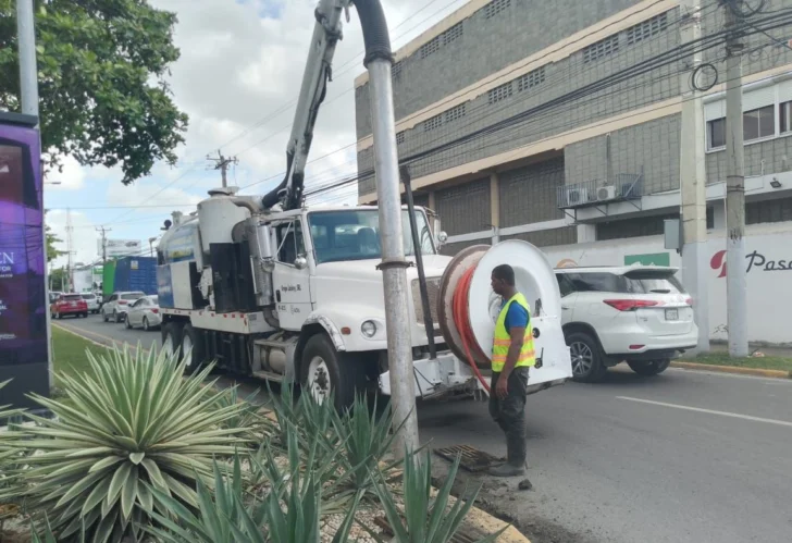 Refuerzan limpieza de filtrantes e imbornales ante incidencia de vaguada