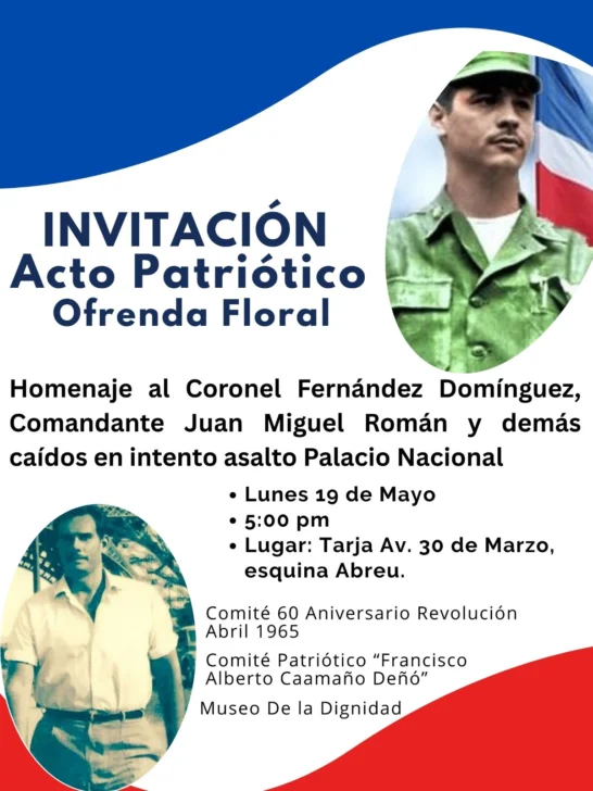 Honrar a héroes por el futuro dominicano