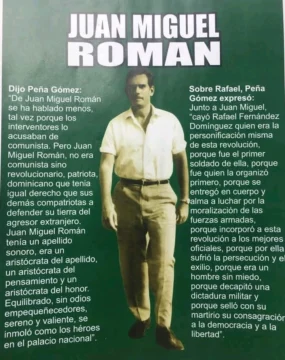 Honrar a héroes por el futuro dominicano