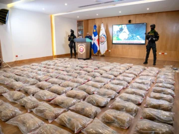Incautan 334 paquetes presumiblemente cocaína camuflados en auyamas de plástico Incautan 334 paquetes presumiblemente cocaína camuflados en auyamas de plástico