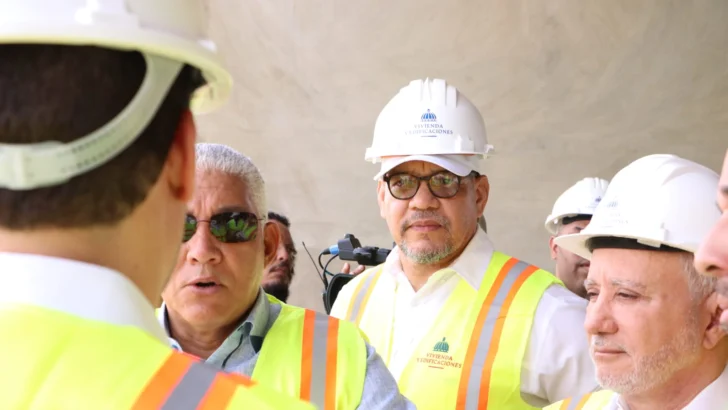 Supervisan avances de la Ciudad Judicial de Santo Domingo Oeste