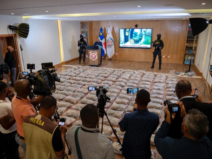 DNCD: cargamento de cocaína en auyamas plásticas pesó 624 kilogramos