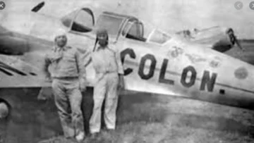  El avión Colón.
