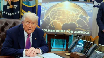 Trump anuncia la construcción de un 'domo dorado' para la defensa aérea de EE.UU.
