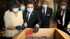 Encuentran documentos nazis en los archivos de la Corte Suprema argentina