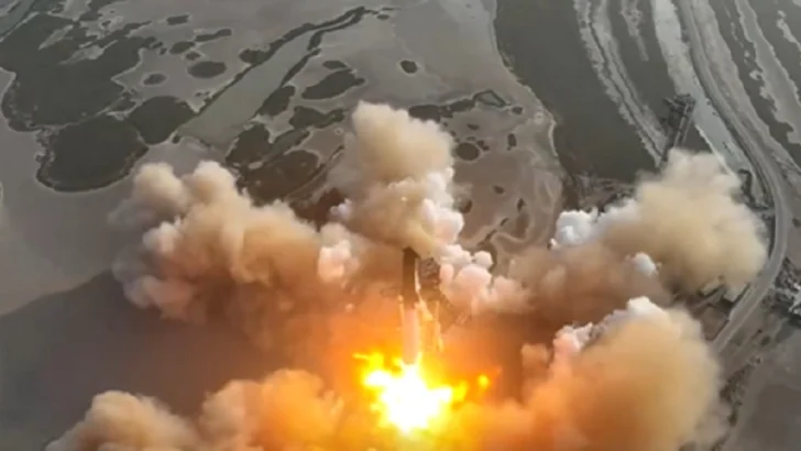 SpaceX lanza megacohete Starship, último vuelo de prueba a Marte