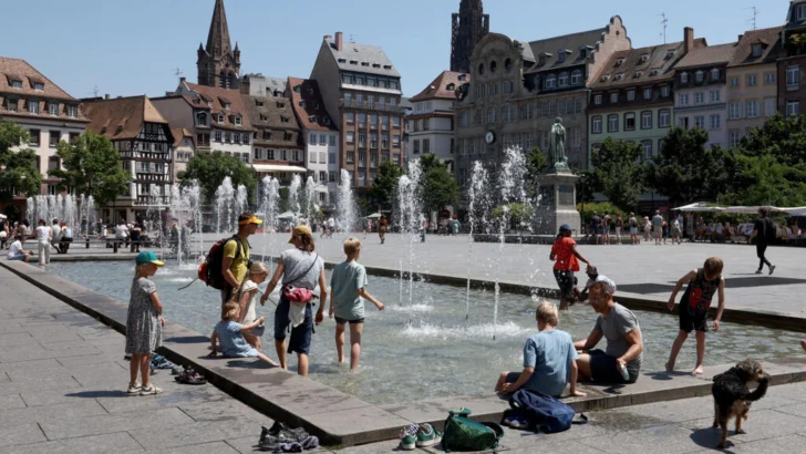 Francia, un país que resiste al calor sin aire acondicionado