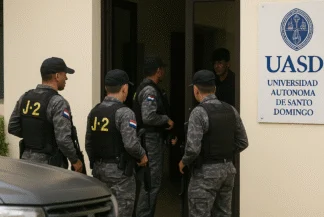 Denuncian al J-2 del Ejército de violar fuero universitario y amedrentar a profesor crítico de la Barrick Gold
