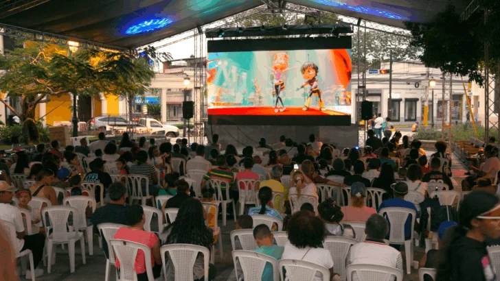 Rueda Cine, en el parque Iberoamérica