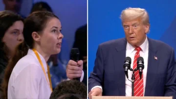 'Nunca imaginé que Trump le enviara saludos a mi esposo': el intercambio entre una periodista ucraniana de la BBC y el presidente de EE.UU. en la cumbre de la OTAN
