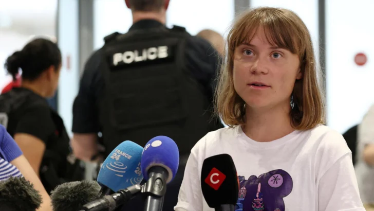 Thunberg acusa a Israel de secuestro tras interceptación de Flotilla de la Libertad en aguas internacionales