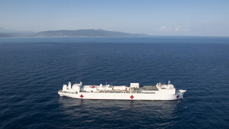 República Dominicana, incluida en misión humanitaria del buque hospital de la Armada de EE. UU.