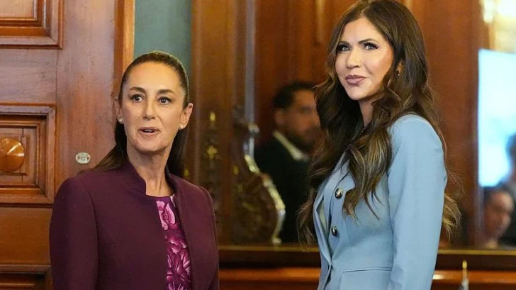 'Es absolutamente falso': Claudia Sheinbaum responde a la secretaria de Seguridad Nacional de EE.UU., quien la acusó de alentar las protestas en Los Ángeles