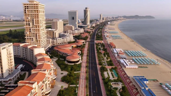 El nuevo balneario en Corea del Norte con el que Kim Jong-un espera atraer turismo al hermético país