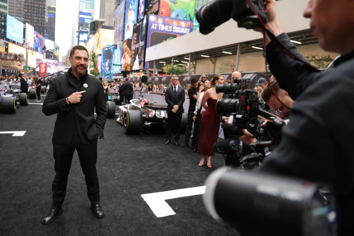 Pitt, Bardem, Hamilton… Cuando 'la F1 y el cine se encontraron'