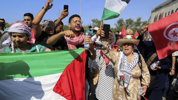 Israel pide a las autoridades egipcias que bloqueen una marcha propalestina hacia Gaza