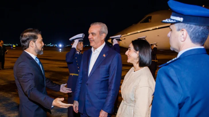 Abinader llegó a Brasil, última parte de gira que inició en Europa