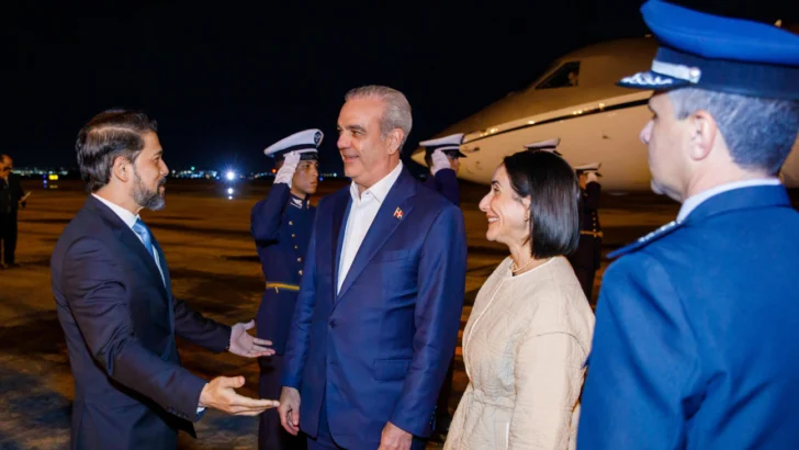 Abinader llegó a Brasil, última parte de gira que inició en Europa