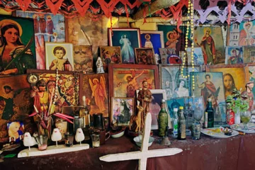  Altar del vudú dominicano. Fuente externa.