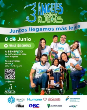 Los ángeles se pasearán sobre ruedas en el parque Iberoamericano