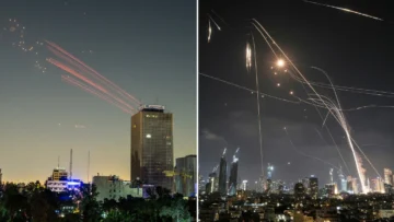 Censura israelí prohíbe grabar daños por misiles o drones y filmar baterías antiaéreas