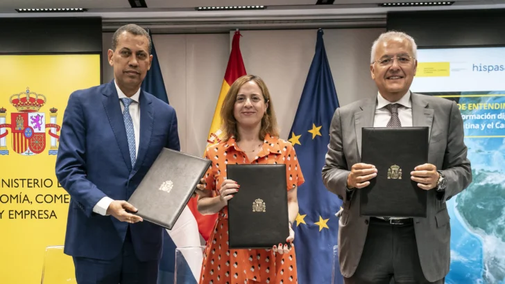 Indotel firma acuerdo con España e Hispasat para impulsar conectividad satelital Indotel firma acuerdo con España e Hispasat para impulsar conectividad satelital