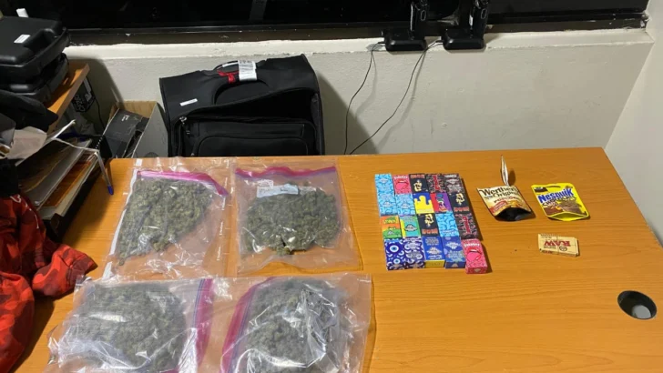 Arrestan a un hombre con cuatro paquetes presumiblemente de marihuana en el AILA Arrestan a un hombre con cuatro paquetes presumiblemente de marihuana en el AILA