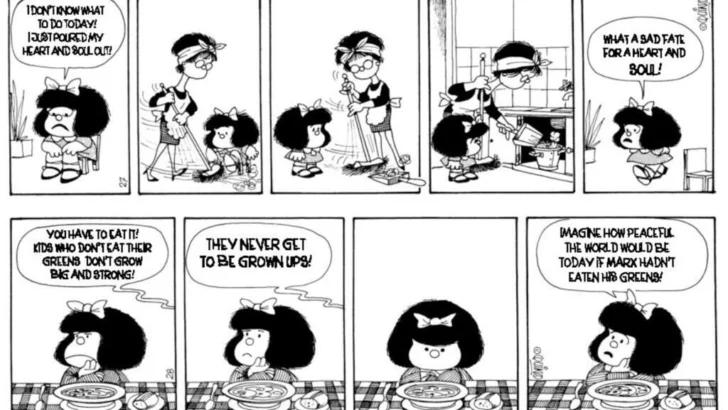 Mafalda, la niña rebelde, llega para sacudir los Estados Unidos de Trump
